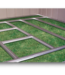 54481 Grey Metal Storage Shed Floor Kit
