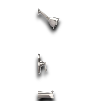 54490 Brushed Nickel Bathtub & Shower Faucet
