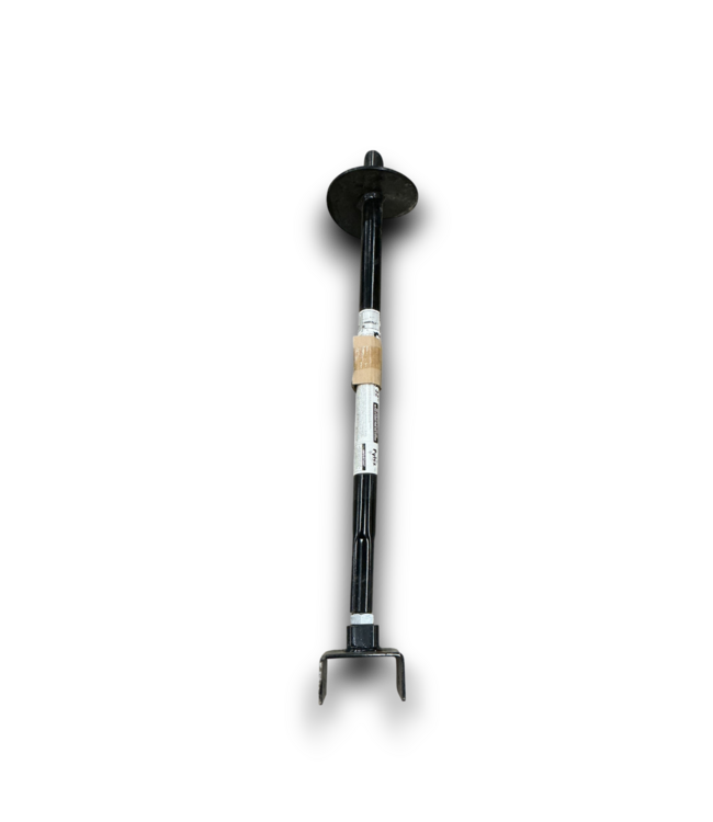 54491 Black Steel Adjustable Deck Support