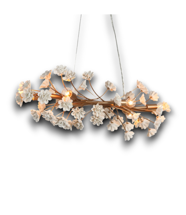 54512 Blooming Flowers 6-light Pendant Light