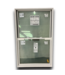 54522 35 X 57 White Aluminum Double Hung Window