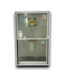 54522 35 X 57 White Aluminum Double Hung Window