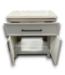 54540 Soft Grey Bathroom Vanity With Top 30.5"