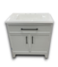 54540 Soft Grey Bathroom Vanity With Top 30.5"