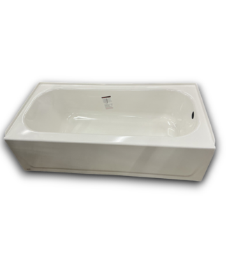 54542 White Alcove Soaking Bathtub 30" X 60"