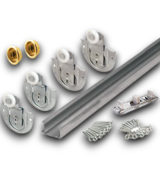54549 Sliding Door Track And Hardware Kit