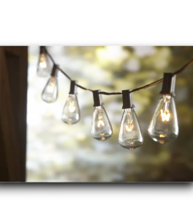 54552 13 Ft. Brown Finish String Lights
