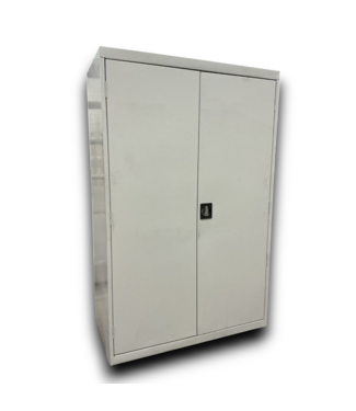 54553 Freestanding Steel Garage Cabinet In Gray
