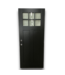 54560 32 X 77 Black And White Exterior Door