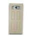 54562 36 X 80 Decorative Light Top Cream Exterior Door
