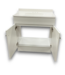 54564 Dover True White Bathroom Vanity With Top 30"