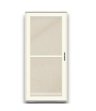 54573 32 X 80 White Lh Full Light Storm Door