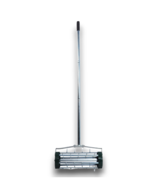 54575 Heavy Duty Rolling Lawn Aerator With 3 Piece Steel Handle