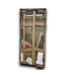 54589 Mirage X Brushed Gold Sliding Shower Door 55" To 59"w