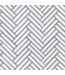 54591 White Mosaic Wall & Floor Tile Set Of 3 Boxes
