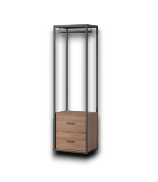 54595 Camryn 3 Pc Clothing Rack Storage Tower Set