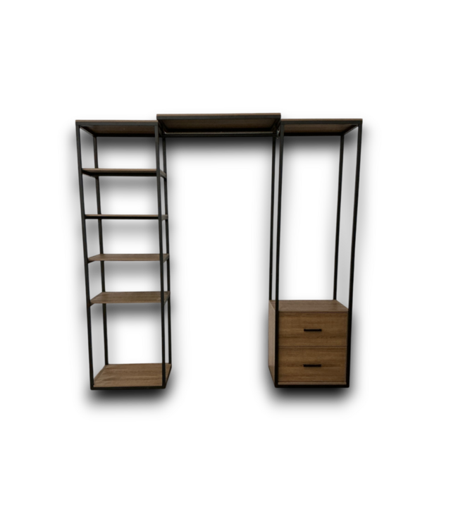 54595 Camryn 3 Pc Clothing Rack Storage Tower Set
