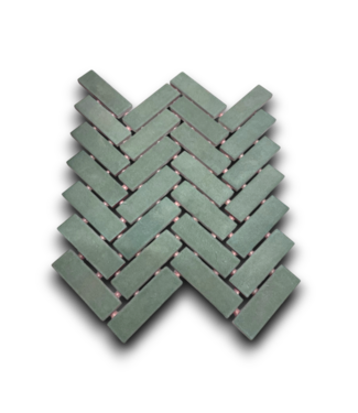 54602 Seafoam Mosaic Tile Set Of 2.5 Boxes (18 Sq. Ft.)