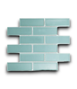 54605 Glossy Marina Mosaic Tile Set Of 3 Boxes (37 Sq. Ft.)