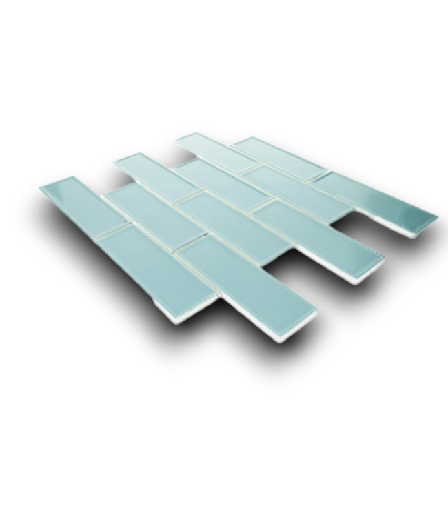 54605 Glossy Marina Mosaic Tile Set Of 3 Boxes (37 Sq. Ft.)