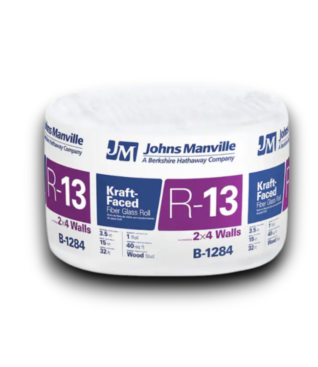 54612 Fiberglass Insulation Roll 2' X 4'