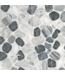 54613 Nero Quartz Mosaic Tile Set Of 3 Boxes (35 Sq. Ft)