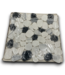 54613 Nero Quartz Mosaic Tile Set Of 3 Boxes (35 Sq. Ft)