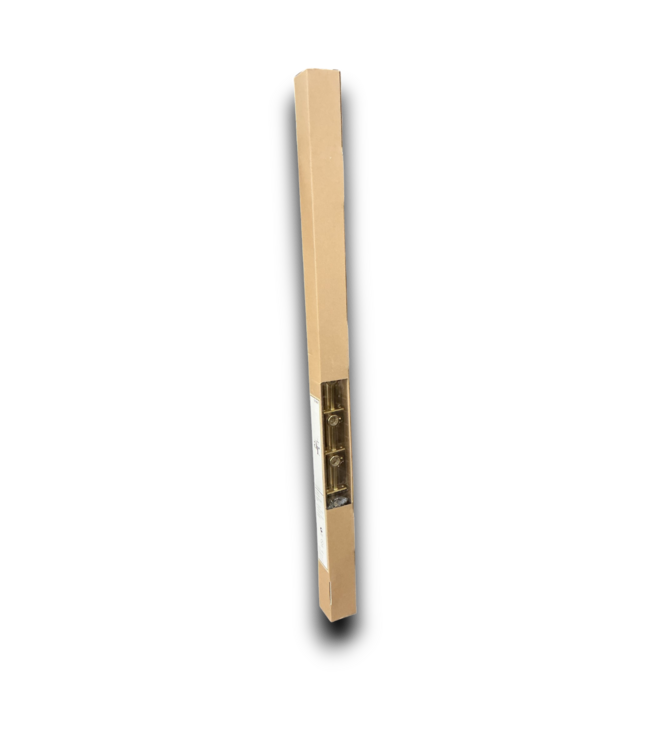 54622 72” To 144” Brushed Gold Drapery Rod Set