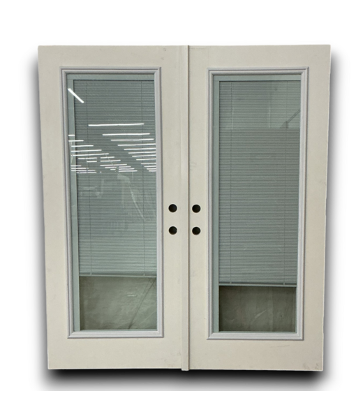 54606 69 X 79 White French Exterior Door