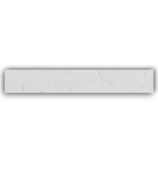 54634 White Engineered Bathroom Side Splash