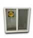 54640 38 X 39 White Vinyl Sliding Window