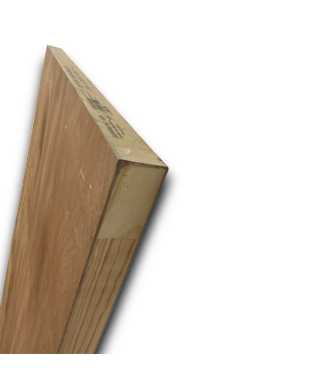 54656 30 X 80 Hard Wood Unpainted Exterior Door Slab