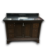 54660 Espresso Single Sink Vanity & Granite Top 49"