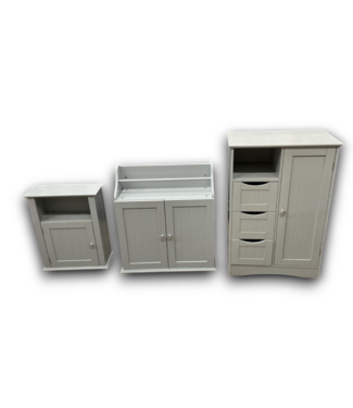 54662 Slate 3-piece Wall Cabinet Set