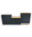53399 Deep Ocean Blue Cabinet Set of 3pcs