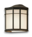 54585 9.5” H Matte Black Wall Light Hardwired