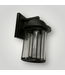 50673 12.5-in H Matte Black Outdoor Wall Light