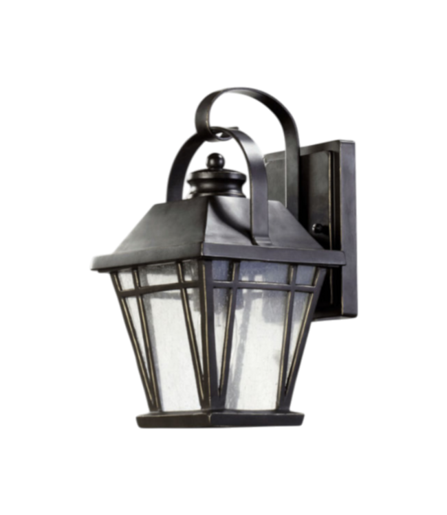 52244 Baxter 1-Light Bronze Old World Wall Lantern