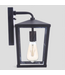 48606 Craftmade Olse 1-light Black Outdoor Lantern