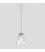 46800 Millennium Brighton Satin Nickel Pendant Light 6"
