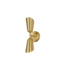 48913 Zicbol 4.7-in W 2 -Light Gold Wall Sconce