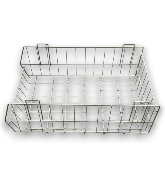 54434 Gray Vinyl Basket 2-pk