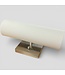 49816 Capalino 2-Light Brushed Steel Vanity Light