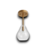 54200 Brushed Gold Teardrop 1-light Pendant
