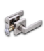 54314 Silver Passage Handle