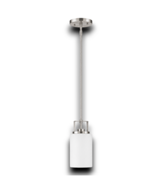 Bud's Warehouse 54636 Brushed Nickel Pendant Light
