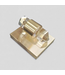 49465 Gold Integrated 2 -light Led Wall Sconce 4.75"w