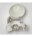 50679 3 -Light Brushed Nickel Semi-flush Light