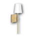 52356 Matte Gold 1-Light Bathroom Vanity Light
