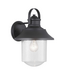 42925 Progress Lighting 1-Light Matte Black Outdoor Wall Lantern
